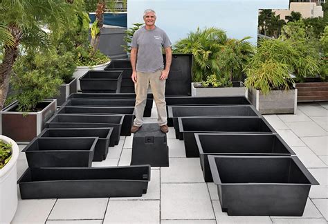 liner for rectangular metal planter box|large plastic planter box liners.